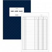REGISTRO DARE-AVERE-SALDO 96 FOGLI 17x24 MODUL-TIME