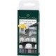 PENNARELLO BRUSH PITT ARTIST PEN TONALITA' GRIGIO PUNTA B CONF. 6 PZ. FABER-CASTELL