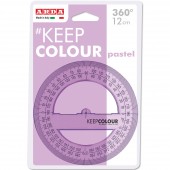GONIOMETRO 360&deg; CM.12 KEEP COLOUR PASTEL ARDA