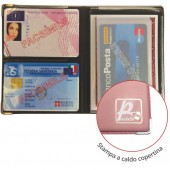 PORTA DOCUMENTI MULTICARD MULTIPLO 3 FUNZIONI PASTELLO ALPLAST
