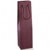 SHOPPER CARTA BOTTIGLIA MM. 115X115X380 SKIN VINACCIA