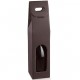 SCATOLA BOTTIGLIE CON MANIGLIA SKIN COFFEE