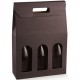 SCATOLA BOTTIGLIE CON MANIGLIA SKIN COFFEE