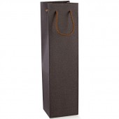 SHOPPER CARTA BOTTIGLIA MM. 115X115X380 SKIN COFFEE