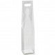 SCATOLA 1 BOTTIGLIA IN PVC TRASPARENTE CON MANIGLIA