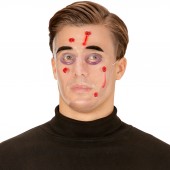 MASCHERA TRASPARENTE IN PVC CON FORI DI PROIETTILE WIDMANN