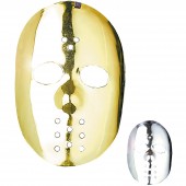 MASCHERA HOCKEY METALLIZZATA ORO E ARGENTO WIDMANN