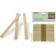 STECCHE IN LEGNO NATURALE BUSTA 50 PZ. WILER