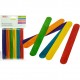 STECCHE IN LEGNO COLORATO BUSTA 50 PZ. WILER