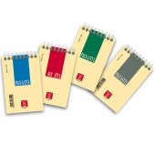 BLOCCO NOTE SPIRALE 21X29,7 ( A4 ) GR. 80 60 FF. PIGNASTYL PIGNA