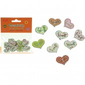 CUORI IN LEGNO FANTASIA CREATIVITY WILER
