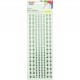 ADESIVI STRASS BUSTA 1 FOGLIO 10X26 WILER