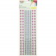 ADESIVI STRASS BUSTA 1 FOGLIO 10X26 WILER