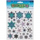 ADESIVI NATALIZI METALLIZZATI BUSTA 1 FOGLIO 15X17 WILER