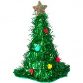 CAPPELLO ALBERO DI NATALE IN FILI DI LAME' WIDMANN