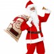 SACCO REGALO NATALIZIO IN JUTA 50X80 BABBO NATALE WIDMANN