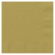 TOVAGLIOLI IN CARTA COLORATA 33X33 2 VELI - 25 PZ. CAPRICE ORO STILCART