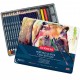 PASTELLI ACQUERELLABILI WATERCOLOUR COLLECTION SCATOLA METALLO 12 COLORI DERWENT