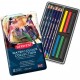 PASTELLI ACQUERELLABILI WATERCOLOUR COLLECTION SCATOLA METALLO 12 COLORI DERWENT