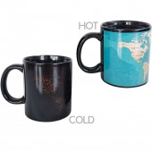 TAZZA MUG IN CERAMICA CAMBIA COLORE MONDO I-TOTAL