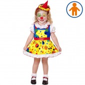 COSTUME CLOWN GIRL CON MINI CAPPELLO WIDMANN