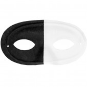 MASCHERA MASQUERADE NERO E BIANCO WIDMANN