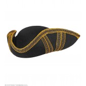 CAPPELLO TRICORNO PIRATA FELTRO WIDMANN