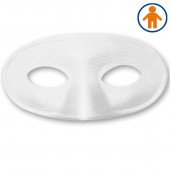 MASCHERA DOMINO bianco WIDMANN