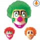 MASCHERA CLOWN CON CAPELLI IN PLASTICA WIDMANN