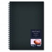 BLOCCO DISEGNO SPIRALE SKETCH BOOK 80 FOGLI GRANA NATURALE 110 GR. FABRIANO
