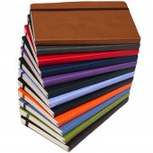 MAXIQUADERNO CON Copertina morbida IN SIMILPELLE ED ELASTICO 13X21 BLUEKOVER