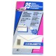 BUSTA BIANCA STRIP cm.11x23 gr.90 CON FINESTRA E PATELLA ADESIVA A TAGLIO QUADRO conf.25 pz.BLASETTI