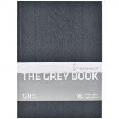 BLOCCO SCHIZZI THE GREY BOOK 40 FOGLI GRIGIO CHIARO 120 GR. A4 HAHNEMUHLE