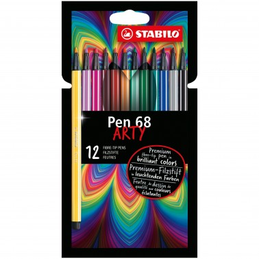 PENNARELLO PEN 68 ARTY SCATOLA CARTONE STABILO