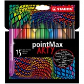 PENNARELLO POINTMAX ARTY SCATOLA CARTONE 15 STABILO
