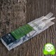 BIS POSATE IN MATER-BI ( FORCHETTA + COLTELLO ) CON TOVAGLIOLO 2 VELI USOBIO