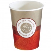 BICCHIERE BIO MONOUSO IN CARTONCINO BEVANDE CALDE 380/420 ML. CONF. 50 PZ. BIBO