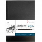 BLOCCO SCHIZZI SKETCH BOOK 64 FOGLI BIANCO NATURALE 120 GR. A5 HAHNEMUHLE