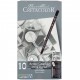 SET ARTINO GRAPHITE CON MATITE, CARBONCINO, SFUMINO, GOMMA PANE CRETACOLOR