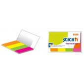 SEGNAPAGINA IN CARTA 50x20 COLORI NEON STICK'N HOPAX