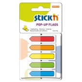 SEGNAPAGINA IN PLASTICA 45x12 FRECCIA STICK'N HOPAX