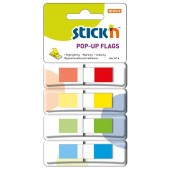 SEGNAPAGINA IN PLASTICA 45x12 POP-UP TRASPARENTE STICK'N HOPAX