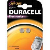PILA 1,5 V D357/303 BL.2 PZ. DURACELL