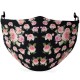 MASCHERINA VISO LAVABILE PER ADULTO IN POLIESTERE BLACK