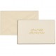 BIGLIETTO AUGURALE NATALE 9X14 CARTONCINO DOPPIO AVORIO ELLEBI