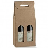 SCATOLA 2 BOTTIGLIE CON MANIGLIA SACCO