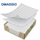 MAXIQUADERNO SPIRALE CON FORI ECOLOGICO 80 GR. 5 MM. IMPATTO ZERO ONE-COLOR BLASETTI