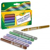 PENNARELLI METALLIZZATI SCAT. 6 CRAYOLA