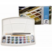 ACQUERELLI VAN GOGH DEMI GODET SCATOLA PLASTICA 18 COLORI ROYAL TALENS