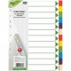 DIVISORI CARTONCINO 180 GR. A4 6 INTERNI LEBEZ